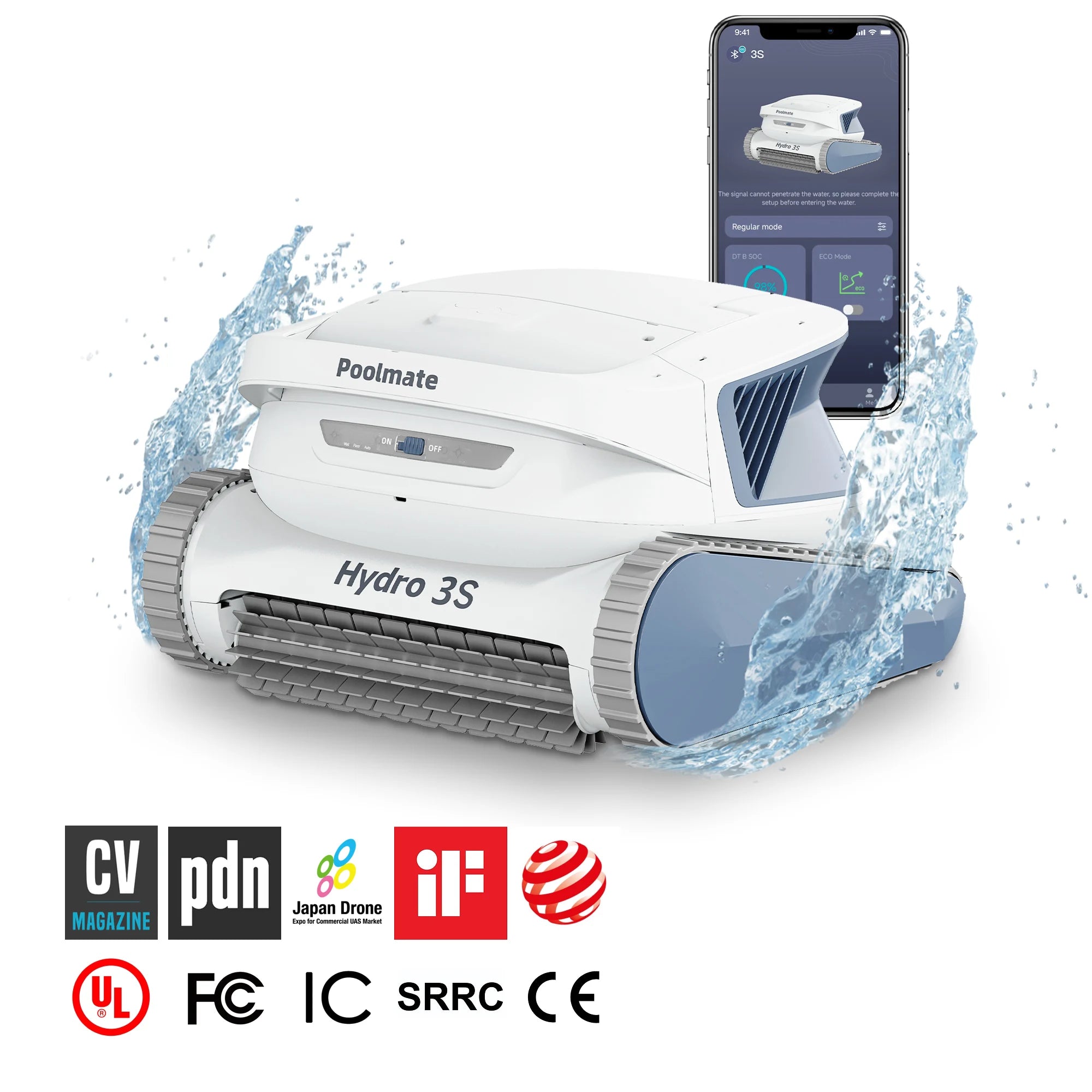 Hydro 3S Certified Refurbished Robotic Pool Cleaner